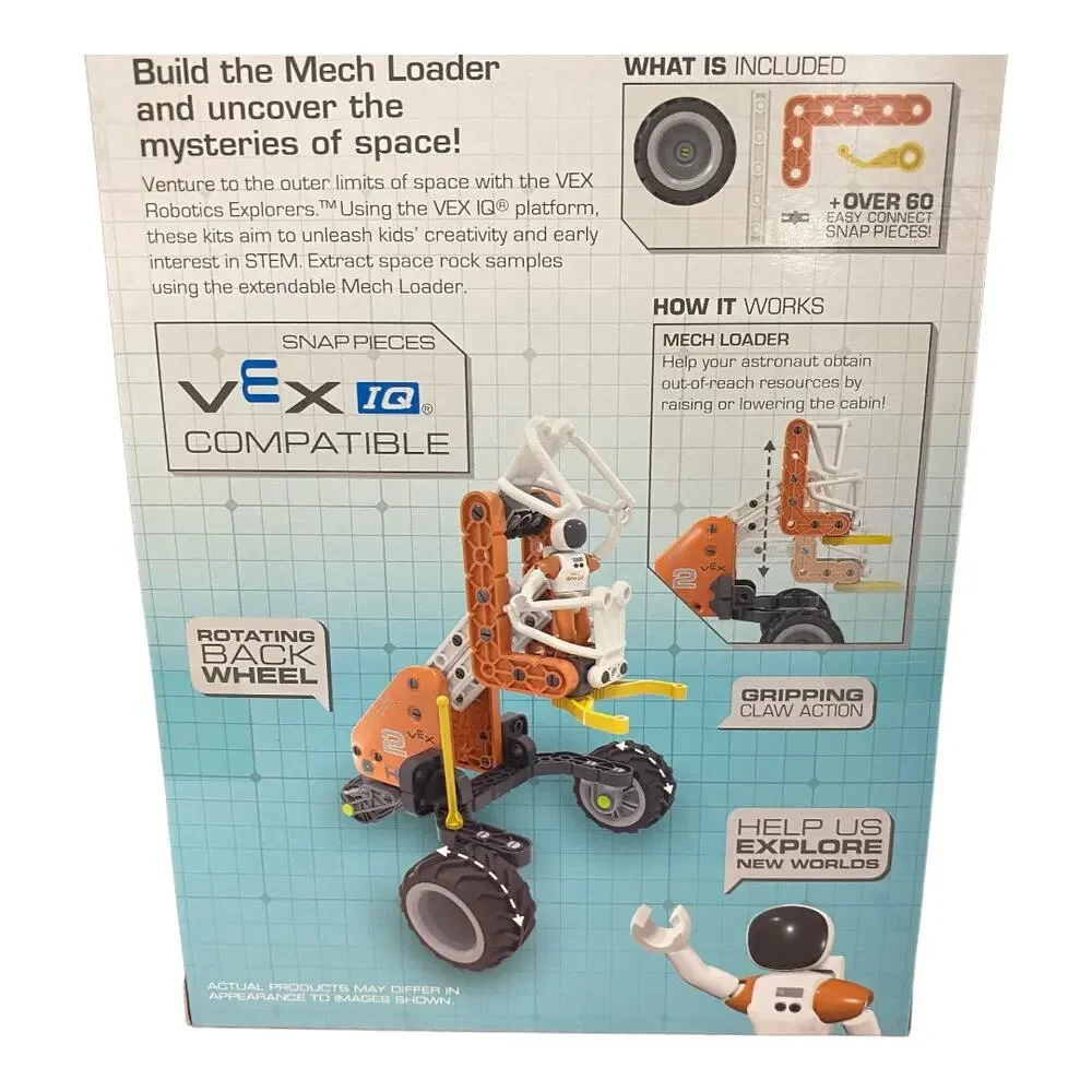 Hexbug Vex Mech Loader Explorer STEM Starter Construction Kit 70+ Pieces New